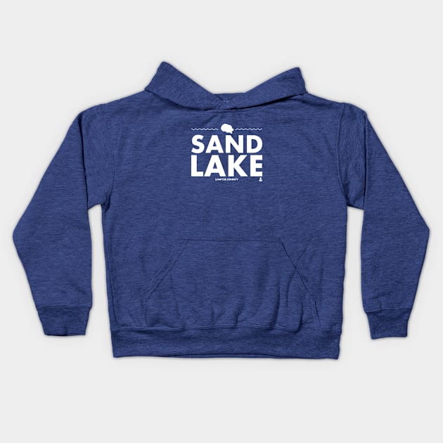 Sawyer County, Wisconsin - Sand Lake Kids Hoodie by LakesideGear